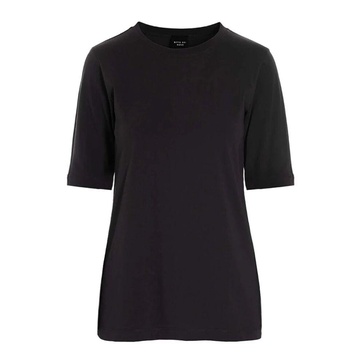Black Cotton T-Shirt
