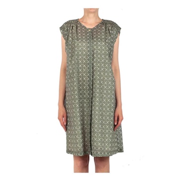 Printed cotton chemisier dress