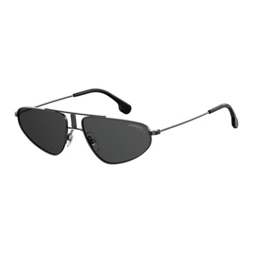 Dark Ruthenium Metal Sunglasses with Grey Glass