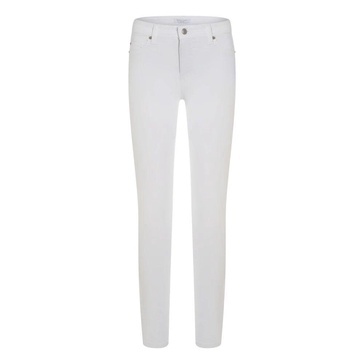 Classic Cotton Trousers with High Waist