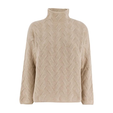 Cozy Knit High Collar Jumper