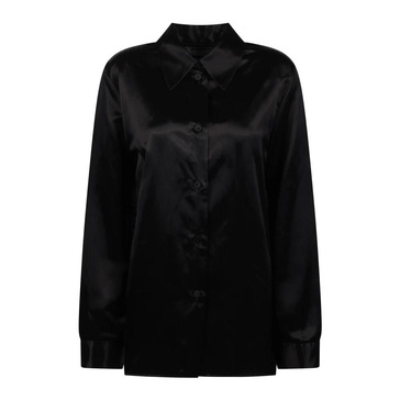 Satin Box-Pressed Shirt