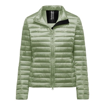 Bright Nylon Jacket with Synthetic Padding