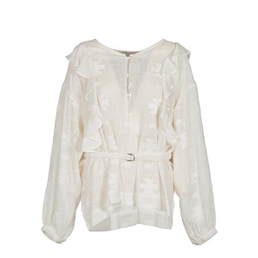 Embroidered Oversized Shirt