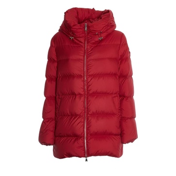 Red Cocoon Jacket Women's Fashion