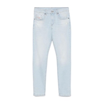 Blue Jeans with Concealed Fly