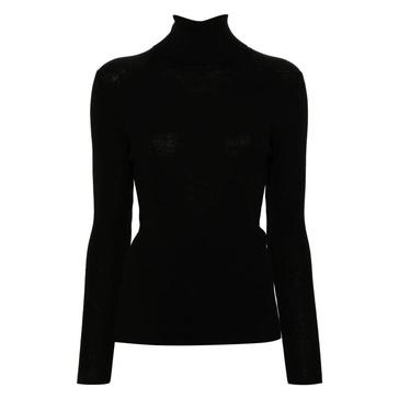 Black Knit Top