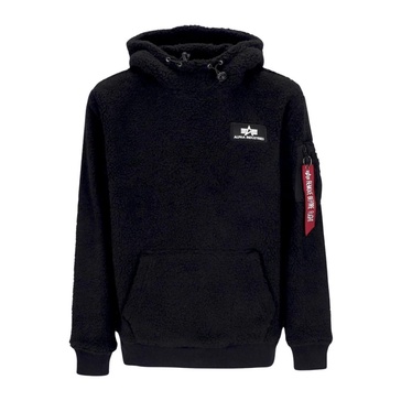 Sherpa Hoodie Black