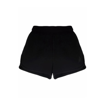 Star Logo Black Cotton Shorts