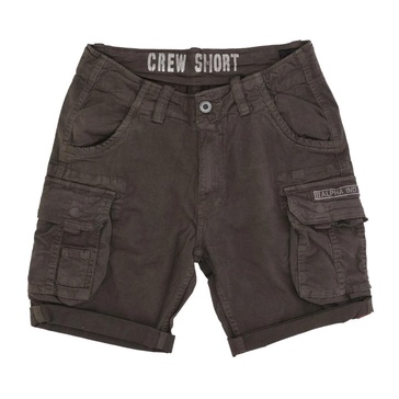 Cargo Pocket Short Trousers Gray Black