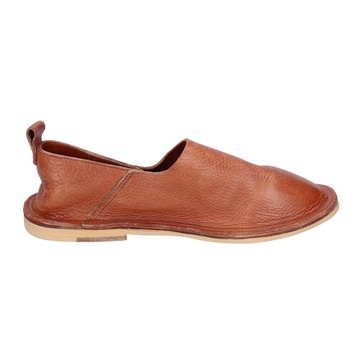 Vintage Leather Slip-On Loafers
