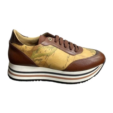 Geo Classic Brown Sneakers