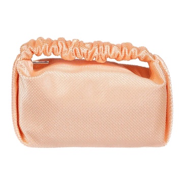 Faded Neon Orange Scrunchie Mini Bag