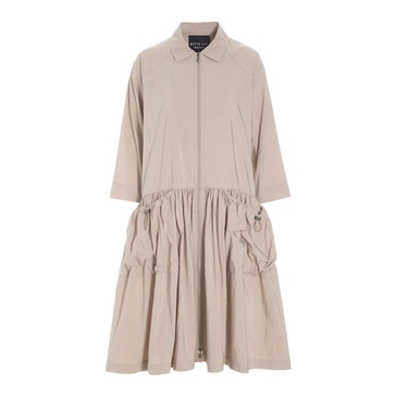 Oversized Poplin Dress Dusty Quartz