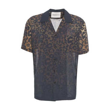 Black Animal Print Shirt Stylish Design