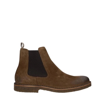 Dark Khaki Ankle Boots