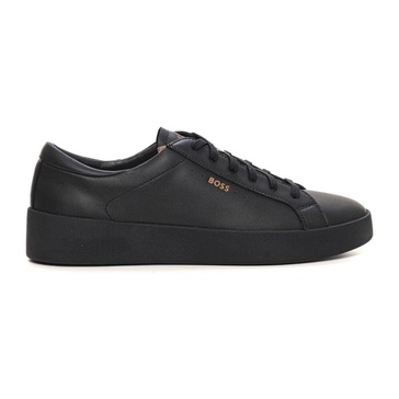 Leather Sneakers with Laces