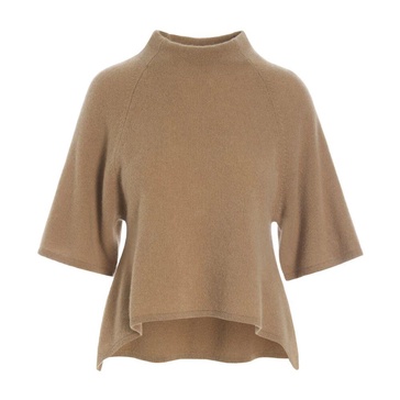 Cloud Cashmere High Neck Blouse