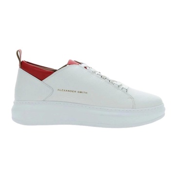 Sneakers - White/Red - Stylish Model