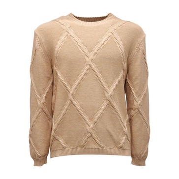 Cotton Sweater in Beige