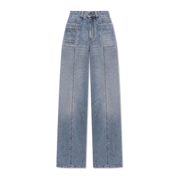 Wide type jeans