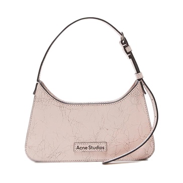 Pink Micro Platt Leather Bag