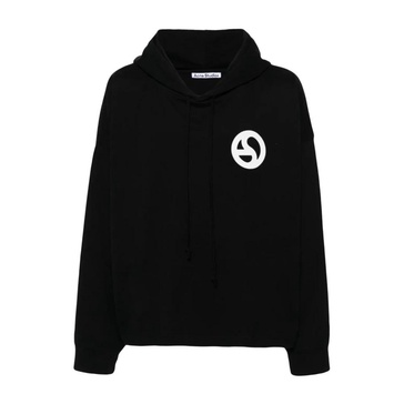 Black Logo Hoodie Sweatshirt