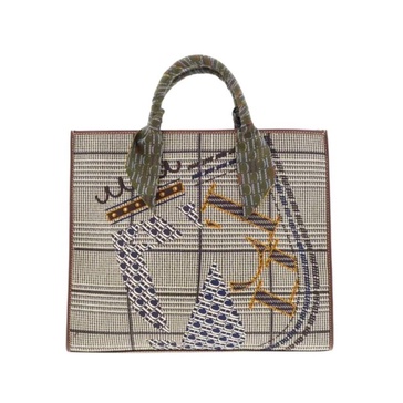 Chic Shopping Bag with CH Shield