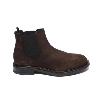 Suede Ankle Boots Marrone AW23