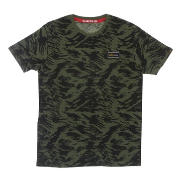 Camo Brushstroke Green Tactical Tee