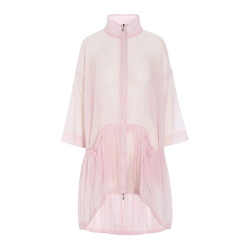 Transparent Oversize Dress Pale Pink