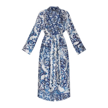 Silk robe