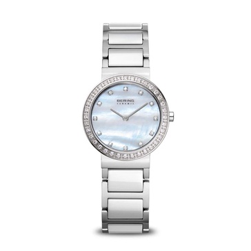 Women's Watch Ceramic 29 mm Bracelet Stainless Steel, Ceramic 10729-704