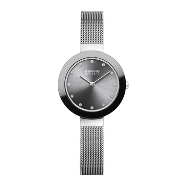 Women's Ceramic Watch 29 mm Milanese Bracelet 11429-389