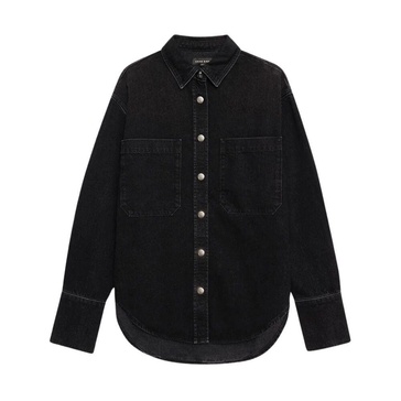 Oversized Dante Shirt Black