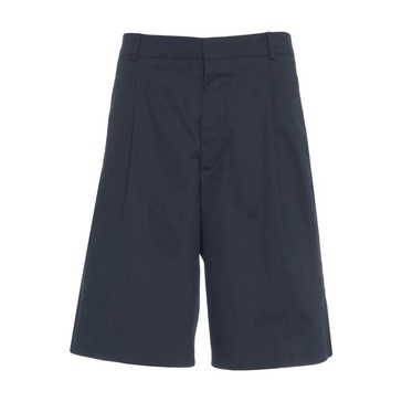 Blue Bermuda Shorts Elegant Style