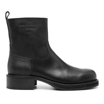 Leather Waxed Boots