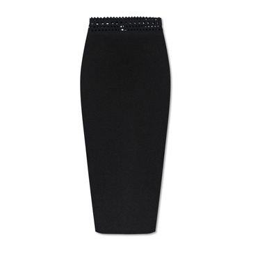 Skirt with Decorative Finishing