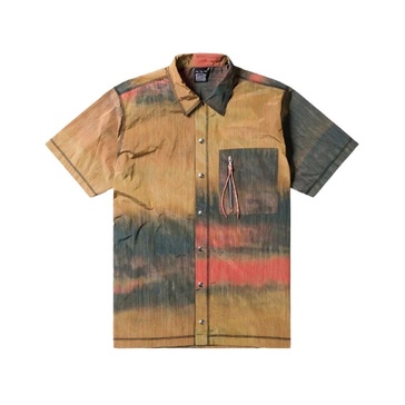 Space-Dye Unisex Shirt with Vintage Stitching