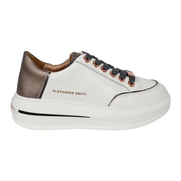 Lancaster Woman Sneakers White Dark Silver