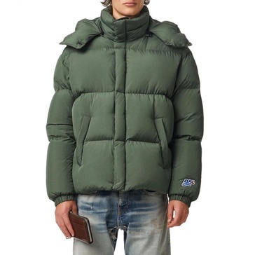 Green Down Jacket - W-Rolf-Fd