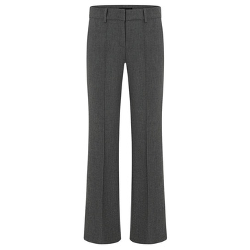 Wide Woolen Structure Pants
