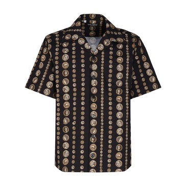 Coins Print Short Sleeve Shirt