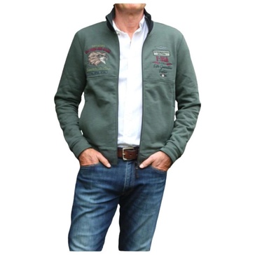 Zippered Military Gilet