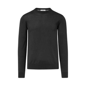 Silk Cotton Crew Neck Sweater