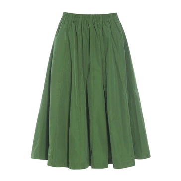 Poplin Skirt Fukkura Stripes Green
