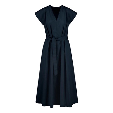 Long V-neck dress