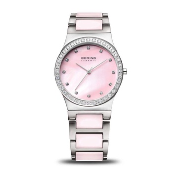 Ladies Watch Ceramic 35 mm Bracelet Stainless Steel, Ceramic 32435-999