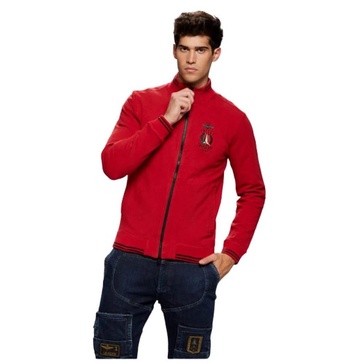 Zippered Vest with Contrasting Lines