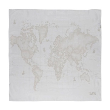 Printed Polyester Scarf, Machine Washable